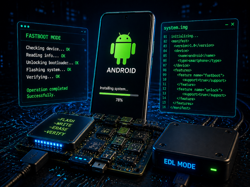 Android cihaz yazılım servisi uzaktan bağlantı